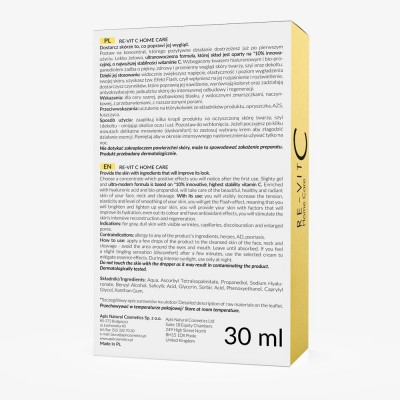 Эссенция с 10% Витамином С Apis RE-VIT C HOME CARE 30мл