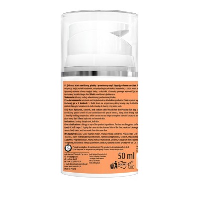 Увлажняющий дневной крем SPF 20 Apis PEACHY SKIN 50 мл
