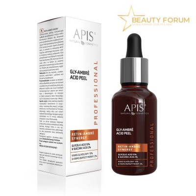 Гликолевая кислота Apis RETIN-AMBRE SYNERGY Gly-Ambré Acid Peel 15% и янтарная кислота 2% 30 мл
