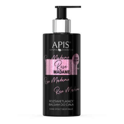 Осветляющий бальзам для тела Apis SELECTIVE PERFUME ROSE MADAME 300 мл