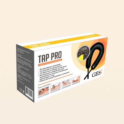 Ударно-кулачковый массажер для шеи и плеч GESS Tap Pro