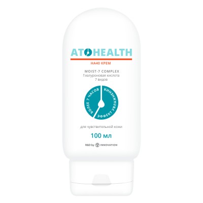Успокаивающий и увлажняющий крем ATOHEALTH HА40 100 мл