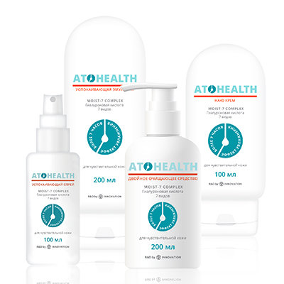 Набор для ухода за обезвоженной кожей ATOHEALTH
