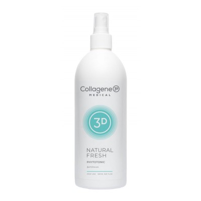 Тоник для лица с кислотами Collagene Natural Fresh 500 мл