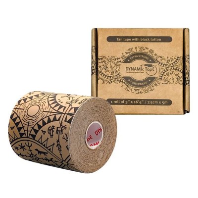 Усиленный биомеханический тейп Dynamic Tape POWER BAND 7.5cm x 5m
