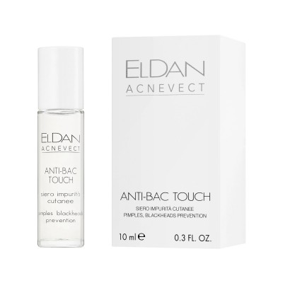Антибактериальный штрих для проблемной кожи лица Anti-Bac Touch Acnevect ELDAN 10 мл