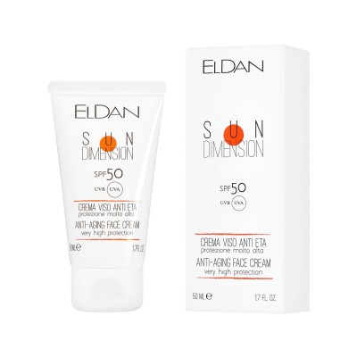 Крем для лица защита от солнца SPF 50 ELDAN 50 мл