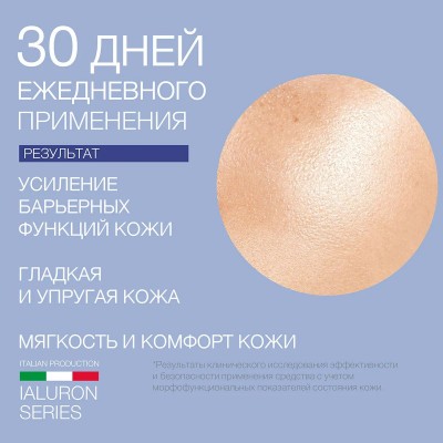 Крем 24 часа с гиалуроновой кислотой ELDAN 250 мл