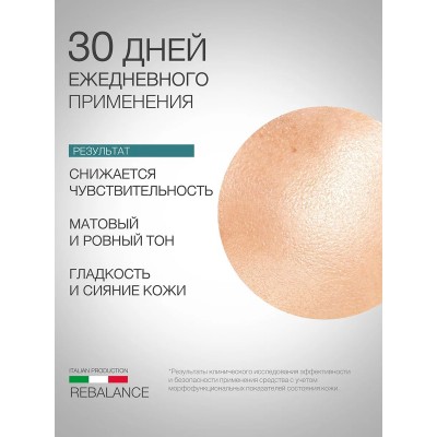 Ребалансирующий крем с пребиотиками ELDAN REBALANCE Защита микробиома кожи 200 мл
