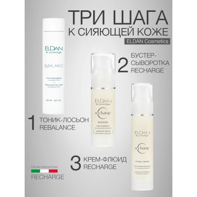 Бустер-сыворотка с маннитолом ELDAN RECHARGE пролонгированное увлажнение 100 мл