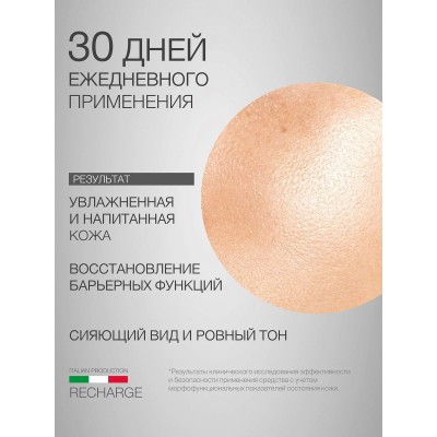 Cыворотка эмульсия питательная с маннитолом ELDAN RECHARGE пролонгированное увлажнение 200 мл