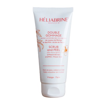 Двойной гоммаж, крем-скраб Héliabrine Scrub & Peel 75 мл