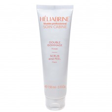 Двойной гоммаж, крем-скраб Héliabrine Scrub & Peel 150 мл