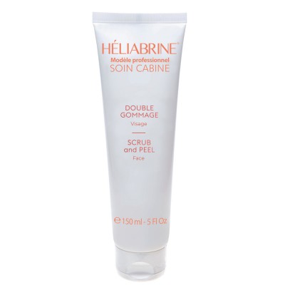 Двойной гоммаж, крем-скраб Héliabrine Scrub & Peel 150 мл