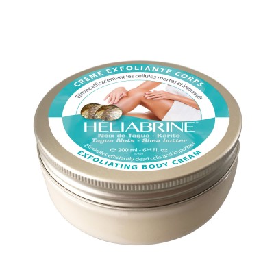 Крем-эксфолиант для тела с маслом Карите и орехами Тагуа Héliabrine Exfoliating body cream with shea butter & tagua nut 200мл
