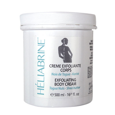Крем-эксфолиант для тела с маслом Карите и орехами Тагуа Héliabrine Exfoliating body cream with shea butter & tagua nut 500мл
