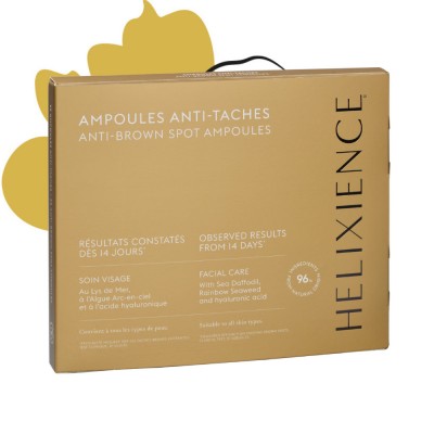 Сыворотка-концентрат антипигментационная в ампулах Héliabrine Helixience anti-brown spots ampoules 28x1мл