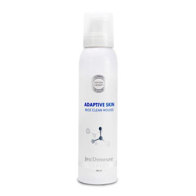 Рисовый очищающий мусс Jeu’Demeure ADAPTIVE SKIN Rice Clean Mousse 200 мл