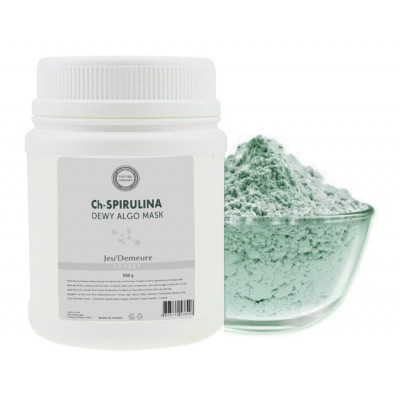 Альгинатная маска-роса «СПИРУЛИНА с Хлорофиллом» Jeu’Demeure Ch-SPIRULINA DEWY ALGO MASK 500 гр