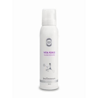 Витаминный очищающий мусс для всех типов кожи Jeu’Demeure VITA FORCE Clean Mousse 200 мл
