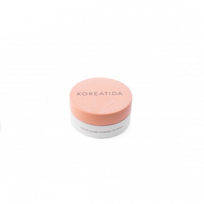 Гидрогелевые патчи с пептидами и рубиновой пудрой KOREATIDA PEPTIDE & RUBY HYDROGEL EYE PATCH, 60 ШТ