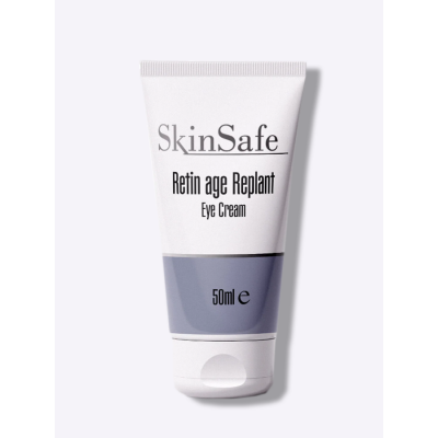 Омолаживающий крем для век с голубым ретинолом Skin Safe Retin Age Replant Eye Cream, 50 мл
