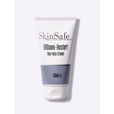 Дневной крем-терапия для замедления клеточного старения Skin Safe EXOsom Restart Day Face Cream, 50 мл