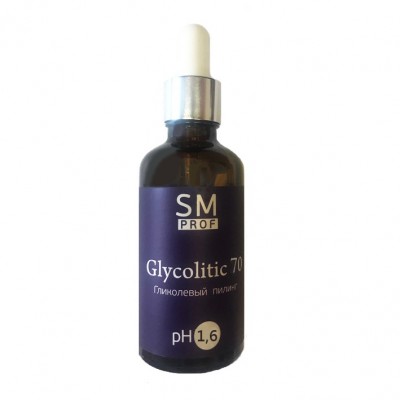 Гликолевый пилинг Glycolitic 70 pH1,6 SM professional 50 мл