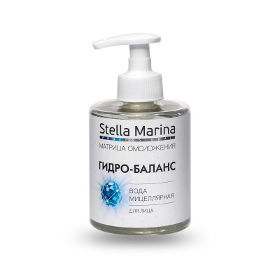Мицеллярная вода ( Гидро баланс )  Stella-Marina