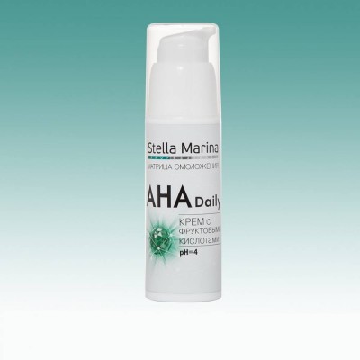 Крем с фруктовыми кислотами «AHA Daily» PH4 50 мл Stella-Marina