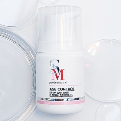 Крем для шеи и зоны декольте Age Control SM professional 50 мл