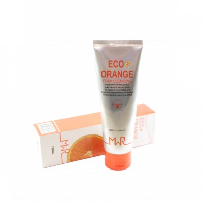 Кислородная пенка для умывания MWR ECO ORANGE FOAM CLENSING, 120 МЛ
