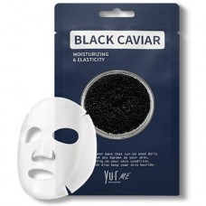 Маска для лица с экстрактом черной икры YU.R ME Black Caviar Sheet Mask, 1 шт