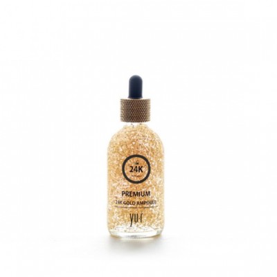 Сыворотка с частицами золота YU.R 24K GOLD PREMIUM AMPOULE, 100 МЛ